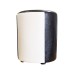 Taburet tub bej cu wenge